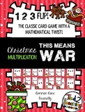 Christmas Multiplication Game (WAR)