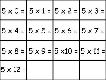 Christmas Multiplication Games- All Facts from 0 x 0 to 12 x 12 | TPT