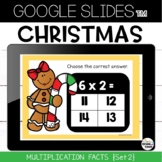 Christmas Multiplication Google Slides™ Practice Set 2