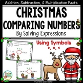 Christmas Multiplication Practice Solving Expressions Grea