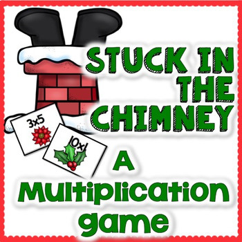 Preview of Christmas Multiplication Math Game Center