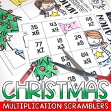 Christmas Multiplication Math Puzzles