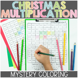 Christmas Multiplication Mystery Pictures Puzzle