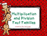 Christmas Multiplication and Division Fact Families