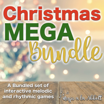 Preview of Christmas Music: A MEGA-Set of Ready-to-Use Interactive Games for Christmas