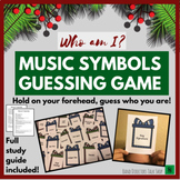 Christmas Music Games & Activities- Music Symbols "Who Am 