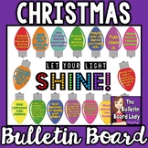 Christmas Music Bulletin Board Let Your Light Shine