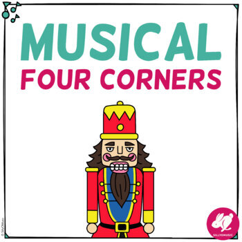 Preview of Christmas Music Game - 4 Corners - The Nutcracker Interactive Activity