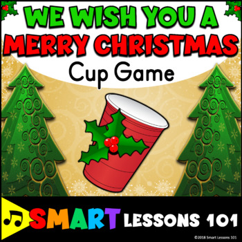 Christmas Music Game: We Wish You a Merry Christmas Cup Game Activity ...