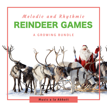 Preview of Christmas Music: Reindeer Games {A Growing Bundle of Games }