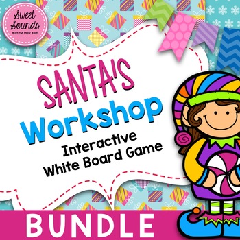 Preview of Christmas Music - Rhythm Games Bundle - Santa's Workshop