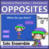Christmas Music Solo Ensemble Interactive Music Game & Ass