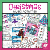 Christmas Music Worksheets & Coloring Activities