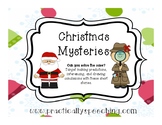 Christmas Mysteries for Inferencing, Drawing Conclusions, 