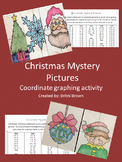 Coordinate graphing- Christmas Mystery Pictures Plotting Points