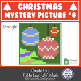 Christmas Mystery Picture #4 - Ornaments - Google Sheets