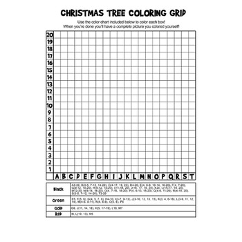 Christmas Mystery Pictures Grid Coloring Pages for Kids by Superstar ...