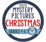 Christmas Math Activities | Mystery Pictures