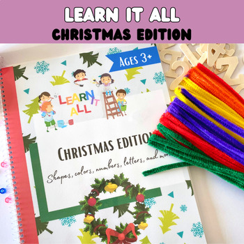Preview of Christmas Worksheets | Preschool & Kindergarten | Winter Break Packet