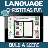 Christmas NO PREP Language therapy Activity for Multiple Skills