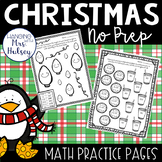 Christmas NO PREP Math (3rd Grade)