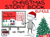 Christmas NO PREP read aloud and activities, Winter Compre