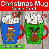 Christmas Name Craft | Mug Name Craft | Winter Craft | Hot