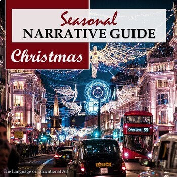 Preview of Christmas Writing Narrative Guide — Seasonal ELA Story — CCSS Rubric