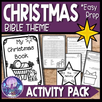 Preview of Christmas Nativity Activities {Bible & Christian / Catholic Theme}