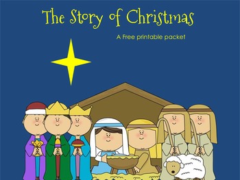 Preview of Christmas Nativity Activities FREEBIE