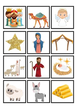 Christmas-Nativity Bingo by Karen Alvarado | TPT