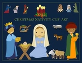 Christmas Nativity Clipart {Audio and Scenery Included}