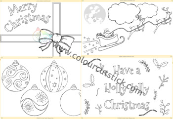 Christmas / Nativity Coloring Activities Mega Pack by Little Owls Resources