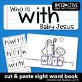 Christmas Nativity Emergent Reader for Sight Word WITH "Wh