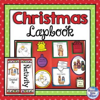 Christmas Nativity Lapbook Activity by Heaven's Little Helper - Teresa ...