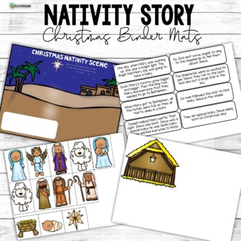 Christmas Nativity Learning Binder | Busy Book by Sea of Knowledge