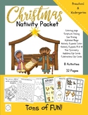 Christmas Nativity Packet | Preschool and Kindergarten Activities