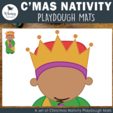 Christmas Nativity Playdough Mats