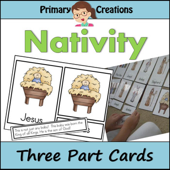 Christmas Nativity Preschool and PreK Literacy Activity | TPT