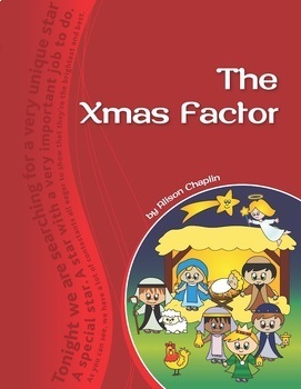 Preview of Christmas Nativity Readers Theater Script AND License Bundle For School Shows