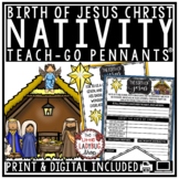 December Christian Christmas Nativity, Birth of Jesus Chri