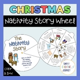 Christmas Nativity Story Spinner Wheel - Nativity Craft an