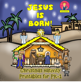 Preview of Christmas Nativity for Kindergarten and First Grade