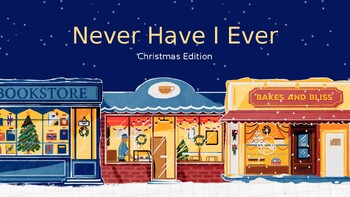 Preview of Christmas Never Have I Ever Game Presentation: Fun and Festive