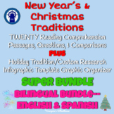 Christmas/New Year Reading, Compare, & Graphic Organizer S