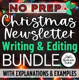 Christmas Newsletter Writing & Editing Bundle with Example