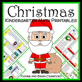 Christmas No Prep Math Kindergarten | Math Worksheets | Ma