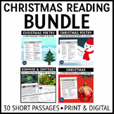Christmas Nonfiction and Poetry Reading Comprehension Pass
