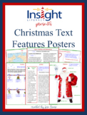 Christmas Nonfiction Text Features Teaching Posters