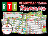 Roll and Read NWF Christmas Activity | CVC RTI Nonsense Wo
